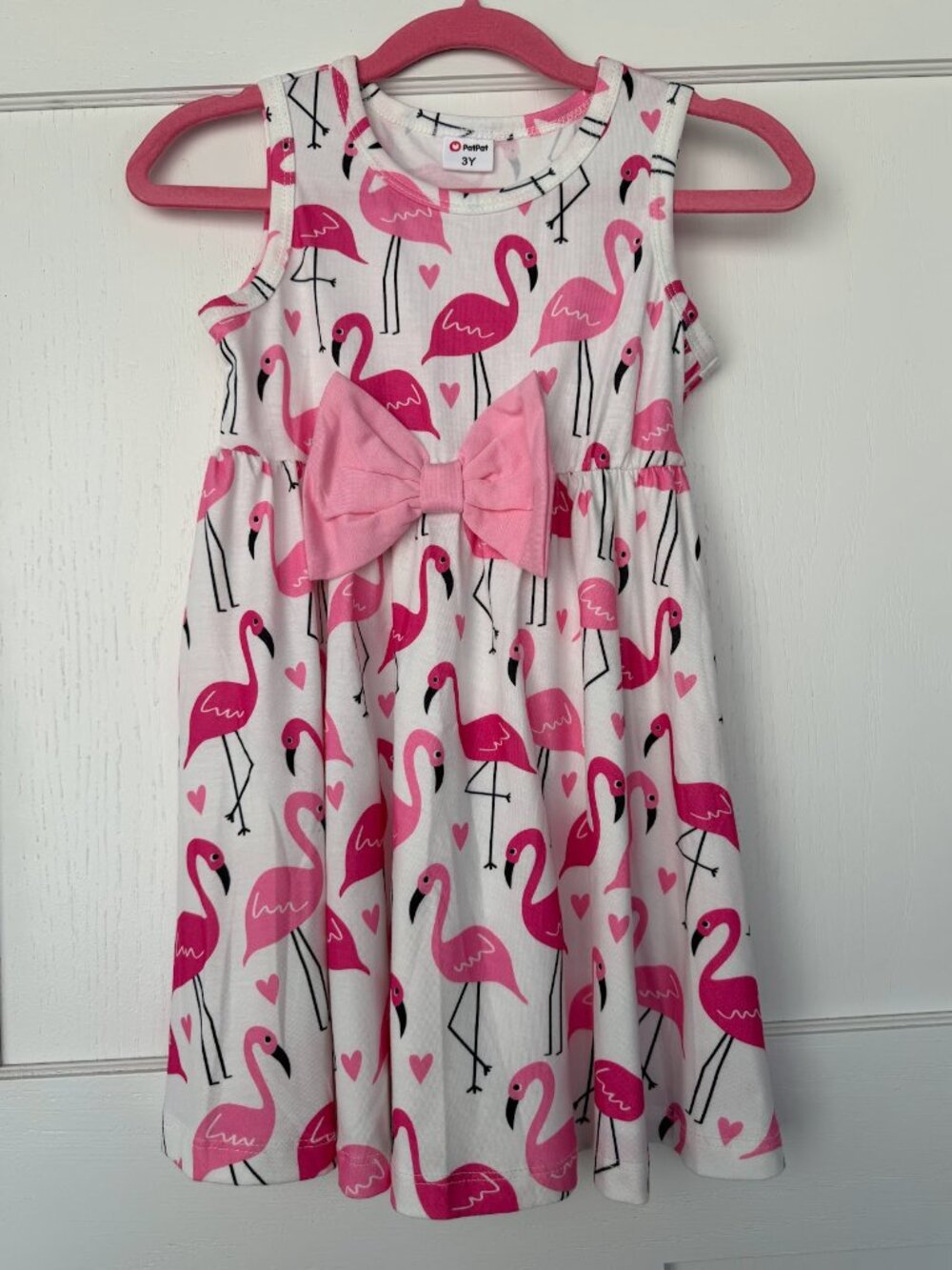 Flamingo Toddler Dress 3T NWOT